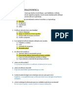 Evaluación diagnostica