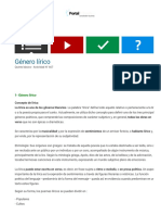 Género Lírico PDF