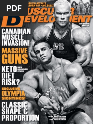 Muscular Development December 09 H33t Malestrom Weight Training Sports