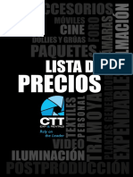 CTT Lista de Precios