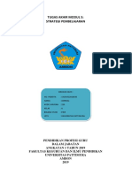 Tugas Akhir Modul 5 Strategi Pembelajaran