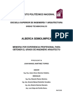 Alberca semiolímpica IPN Tecamachalco