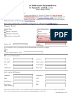 ' UCID Number Request Form: For Associate - Limited Access