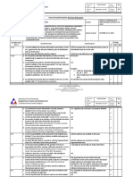 Internal Audit Checklist (For Core Processes) : Issue Number: Effective Date: Document Code