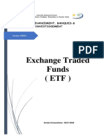 Exchange Traded Funds ( ETF )