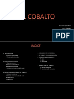 Propiedades y aplicaciones del cobalto