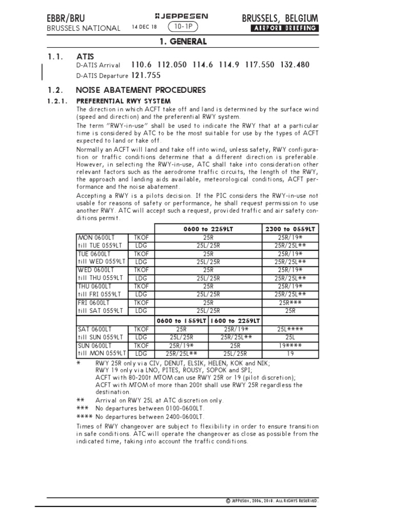 Ebbr | PDF | Air Traffic Control | Instrument Flight Rules