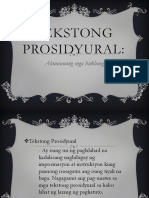 Tekstong Prosidyural