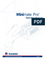 Minimate Pro Operator Manual - Traducido PDF