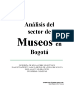 Analisis Del Sector Extrategico de Museos en Bogota Modelo de Gestion