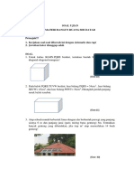 SOAL UJIAN GEOMETRI