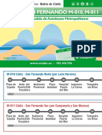 Horarios autobuses Cádiz-San Fernando