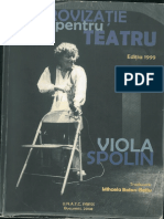 Viola Spolin - Improvizație Pentru Teatru, Ediția 1999 ( Traducere 