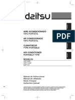 DAITSU Manuale Utente Climatizzatore Portatile APD9 12CR APD12HR