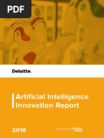 Artificial Intelligence Innovation Report: Powered by