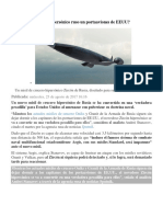 Cómo Inutiliza Misil Hipersónico Ruso Un Portaaviones de EEUU