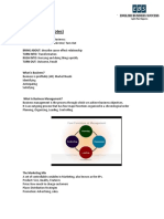 Beginner I Session 1 (Study Notes)