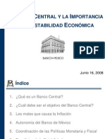 Banca Central  (Material Laura Mendoza SEMS UDG)