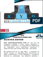 Brochure Ryd Construcciones Sas