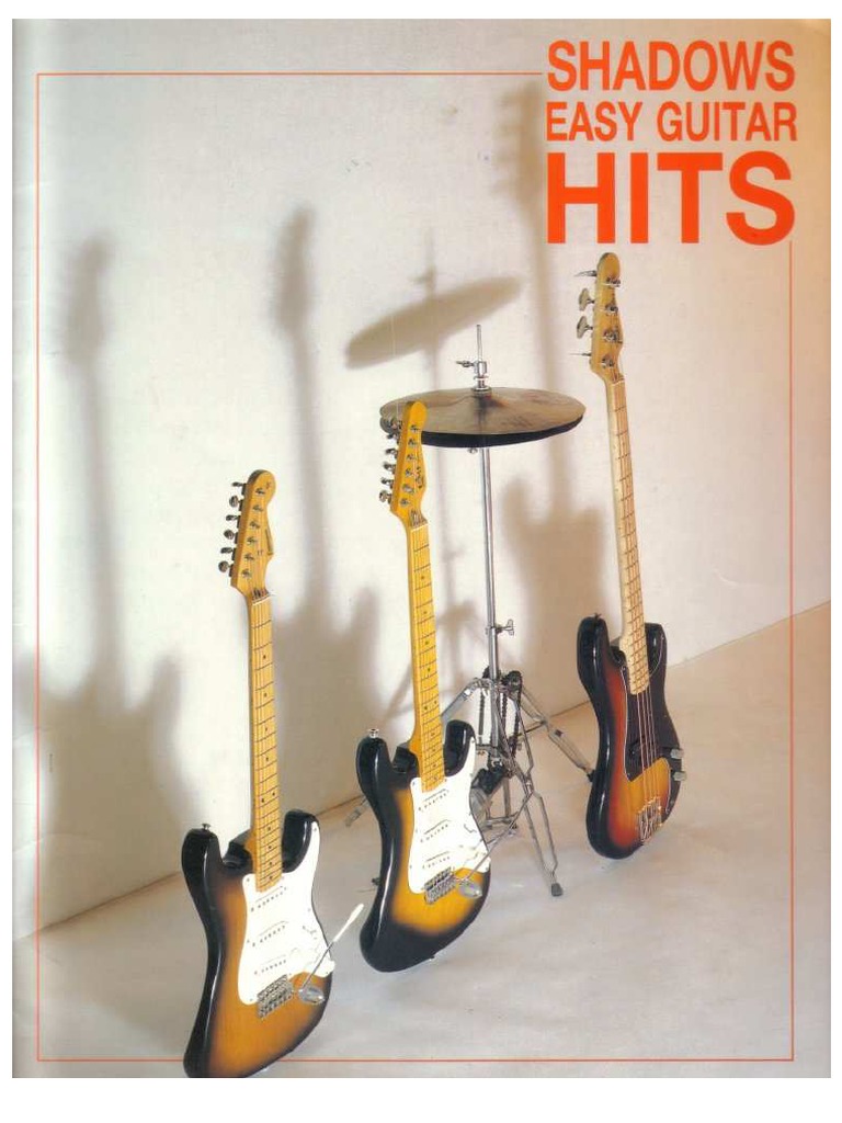The Shadows Shadows Easy Guitar Hits PDF | PDF | Musiciens de rock