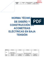 N042 Norma Técnica de Diseño y Construccion de Acometidas Electricas en Baja Tension.pdf
