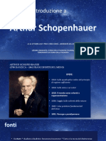 Introduzione a Schopenhauer - presentazione per il Corso di Storia della Filosofia Italiana, Corso di Laurea in Filosofia