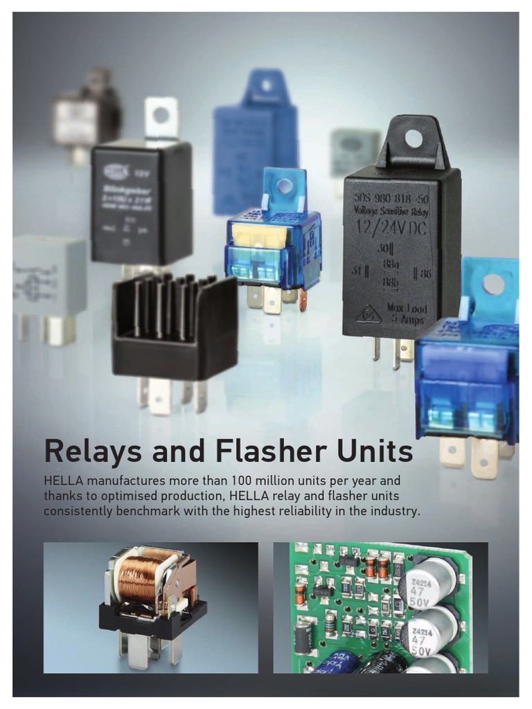 HELLA Relays & Flashers PDF