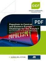 Populism in Central and Eastern Europe