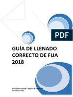 Guia para El Correcto Llenado de FUA