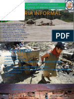 Minería informal en Perú: causas, zonas y efectos