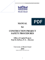 Manual for Construction Procedures URI Doc