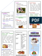 Leaflet Diet Penderita Diabetes
