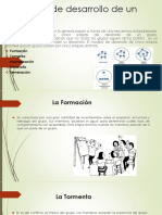 Etapas de Desarrollo de Un Grupo