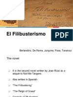 El Filibusterismo: Berlandino, de Roma, Jurquina, Posa, Tansinco