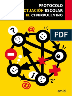 Protocolo de Actuacion Escolar Ante El Ciberbullyng PDF
