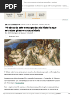10 Obras de Arte Consagradas Da História Que Retratam Gênero e Sexualidade