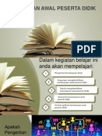 Materi - PPT Kemampuan Awal Peserta Didik NEW