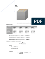 Calculo y Resultados Ensayo de Roca