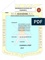 Informe de Ensayo de Rocas Vacacional 2019