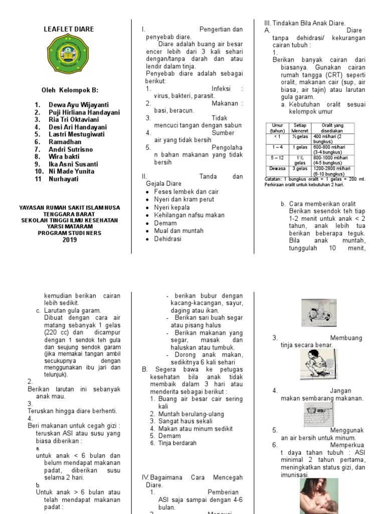 Leaflet Diare