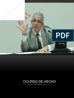 Ocurso de Hecho