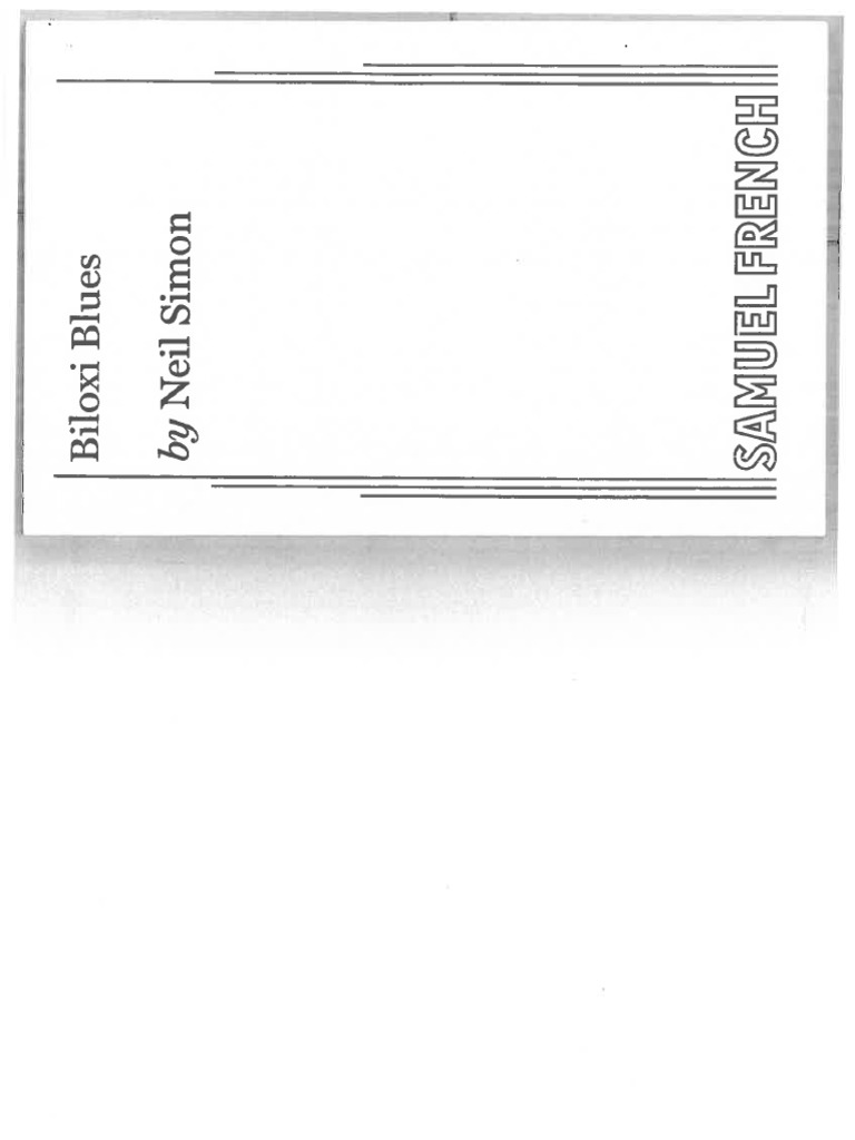 Biloxi Blues Script PDF | PDF