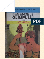 Povești Și Nuvele-1978 60 Alexandru Mitru-Legendele Olimpului V1 Zeii