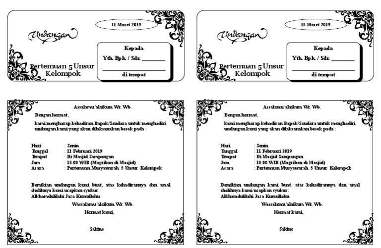 55792706 Undangan Tahlil