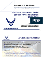 - Air Force Unmanned Aerial System (UAS) Flight Plan 2009-2047