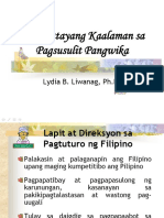 Mga Batayang Kaalaman Sa Pagsusulit Pangwika Dr Liwanag