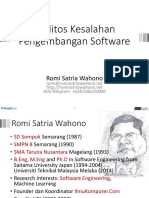 Romi Mitos tentang software April 2016