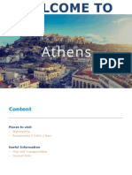 Athens Welcomes You