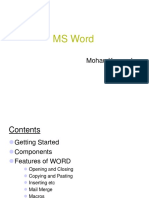 MS Word