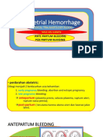 Obstetrical Haemorrhage